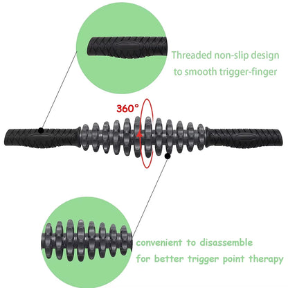 Muscle Roller Massage Stick, Muscle Sticks for Muscles Deep Tissue,Tool for Physical Therapy Trigger Point Massage Body Recovery